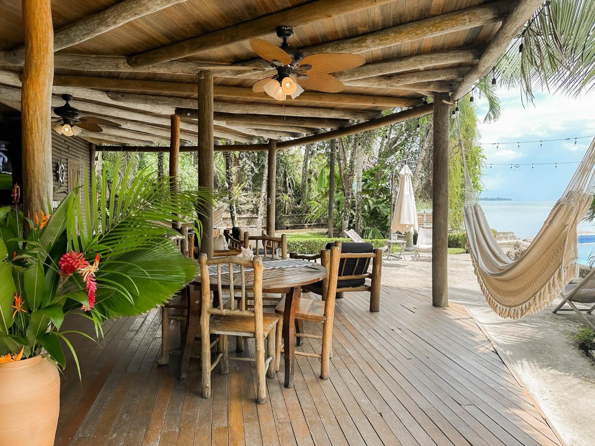Casa Caribe Hotel Rio Dulce Bagian luar foto