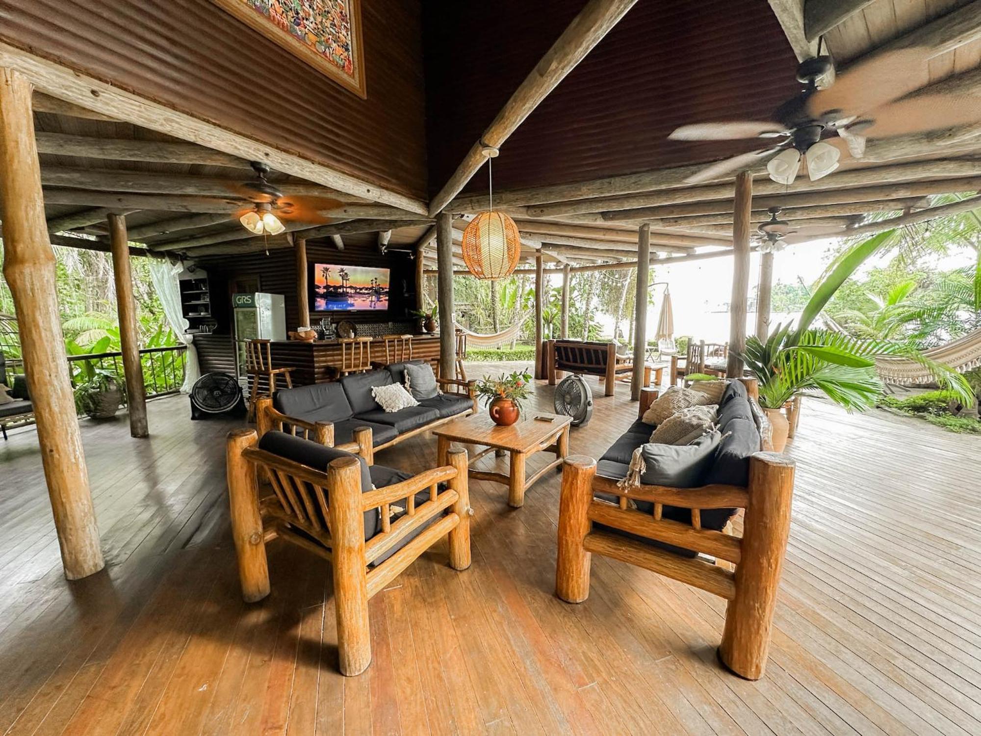 Casa Caribe Hotel Rio Dulce Bagian luar foto